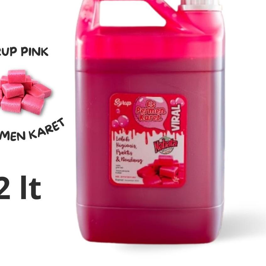 

✶ Sirup Permen Karet Viral Surabaya 2 liter ✸