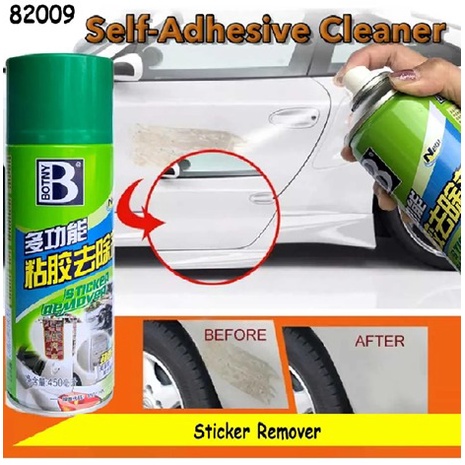 Sticker Adhesive Remover Car Spray Cairan Penghilang Lem Stiker 450ml Glue Semprotan Sprai Pembersih Noda Bekas Getah