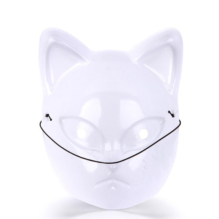 DEMON SLAYER TOPENG ANIME JAPANESE RUBAH KIMETSU NO YAIBA COSPLAY FOX MASK KUCING LUCU JEPANG TOPENG