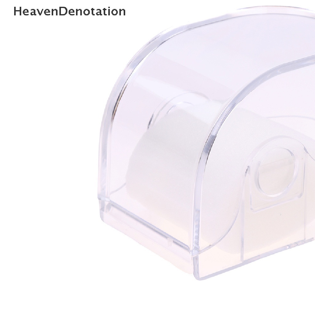 [HeavenDenotation] 1pc Kotak Transparan Persegi Panjang Plastik Display Jam Tangan Tempat Penyimpanan Case HDV