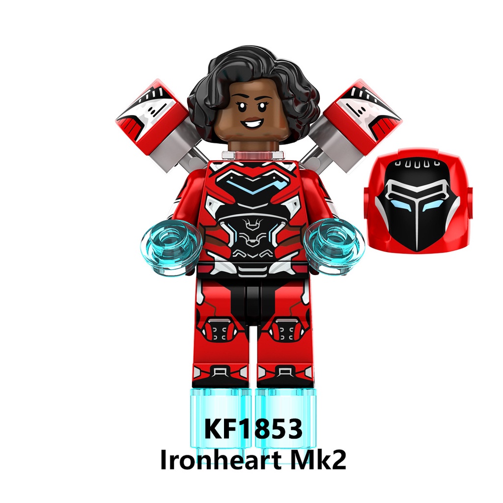 Blok Bangunan Minifigures Black Panther Wakanda Forever Shuri Nakia Riri Williams Mini Figure Mainan Hadiah KF6178