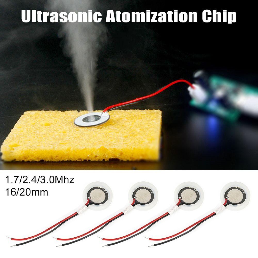 Suyo 5pcs Ultrasonic Atomisasi Chip 1.7 2.4 3.0Mhz Air Humidifier Aksesoris Nebulizer Fogger Sensor