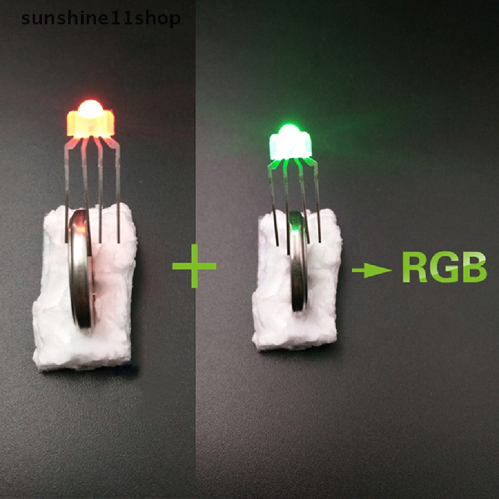 Sho Lampu keyboard Mekanik RGB LED 4pin RBG lamp full-color Untuk switch keyboard N