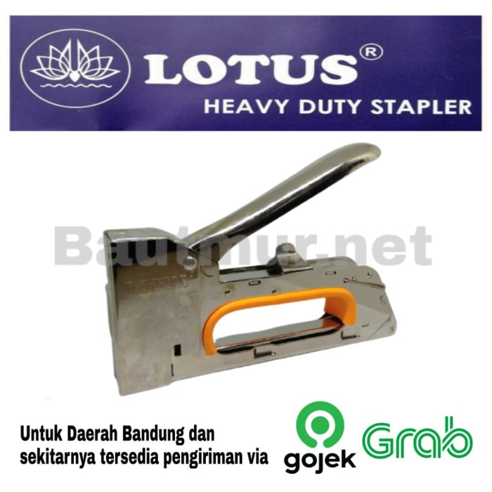 

Best Seller Staples Jok Tembak Staples Gun TackerHandtacker Merk Lotus