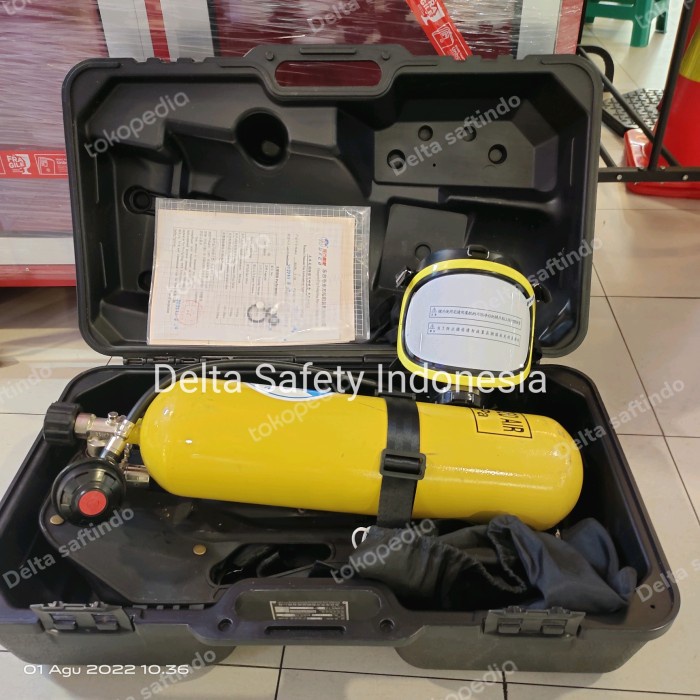 Jual Self Contained Breathing Apparatus Scba 6 Liter Yean Original ...