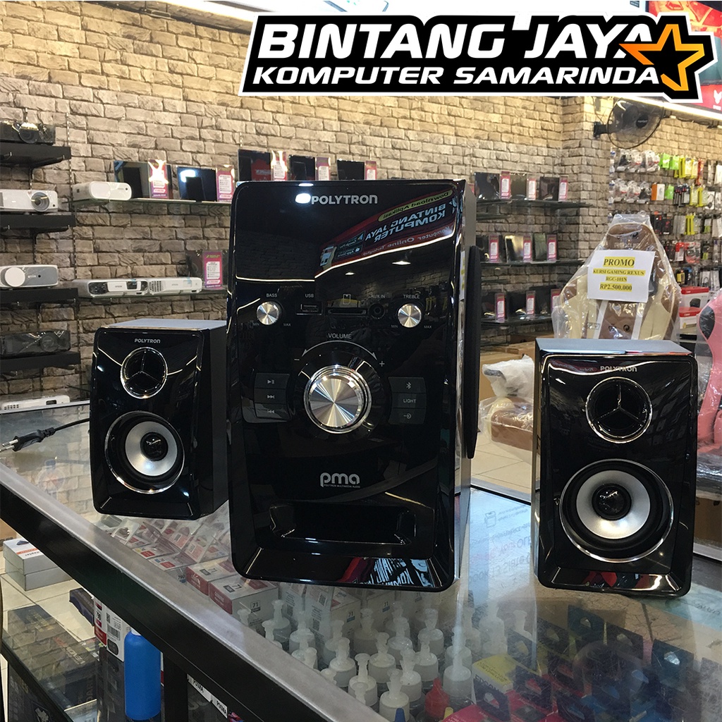 Salon / Speaker Aktif Polytron PMA-9501 Bluetooth Multimedia Bazzoke