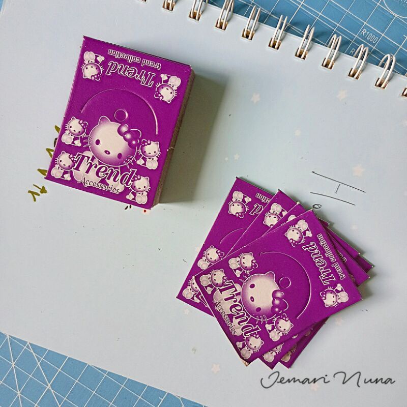 

Hang Tag Label Kertas Label Gantungan Aksesoris 25pcs Bahan Duplek