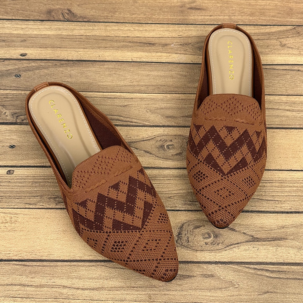 Sandal Mules Rajut RS02 2cm ~ CLARENZO