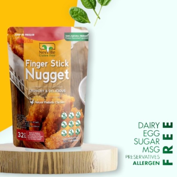 Nesville FINGER STICK NUGGET Non MSG, GLUTEN FREE, HALAL