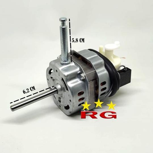 ☁ DINAMO MOTOR KIPAS ANGIN TORNADO BESI 12 14 INCH SEKAI AOYAMA GMC ➥