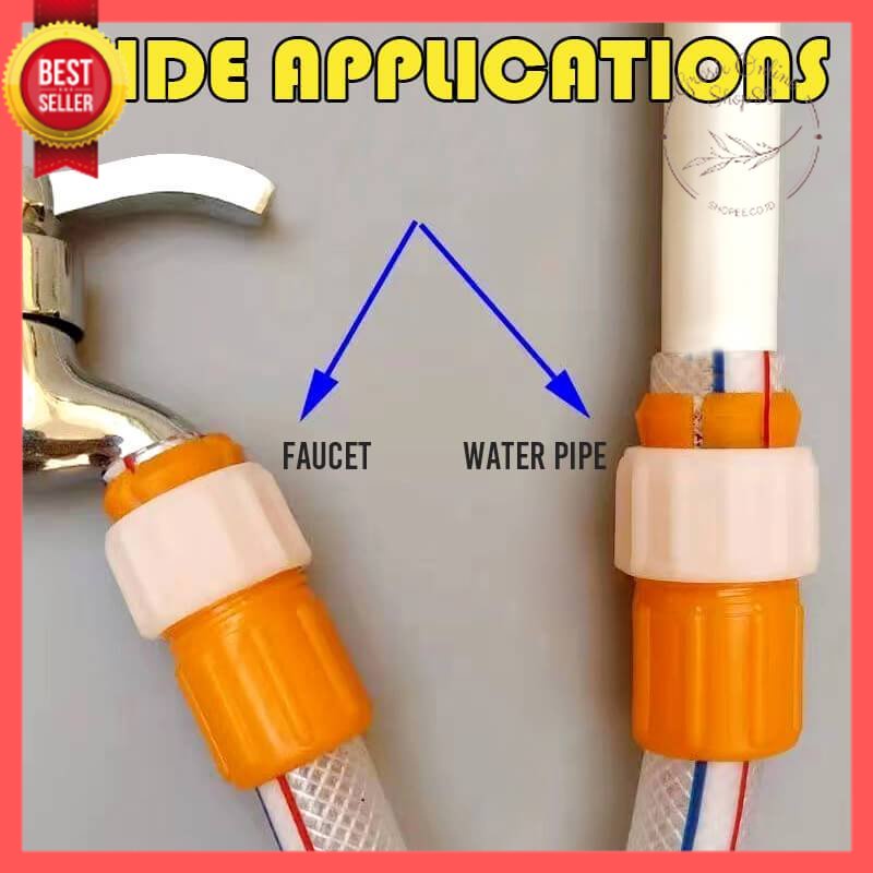 GOS -B415- Konektor Selang - Sambungan Selang Air - Konektor Selang Quick Release - Sambungan Selang