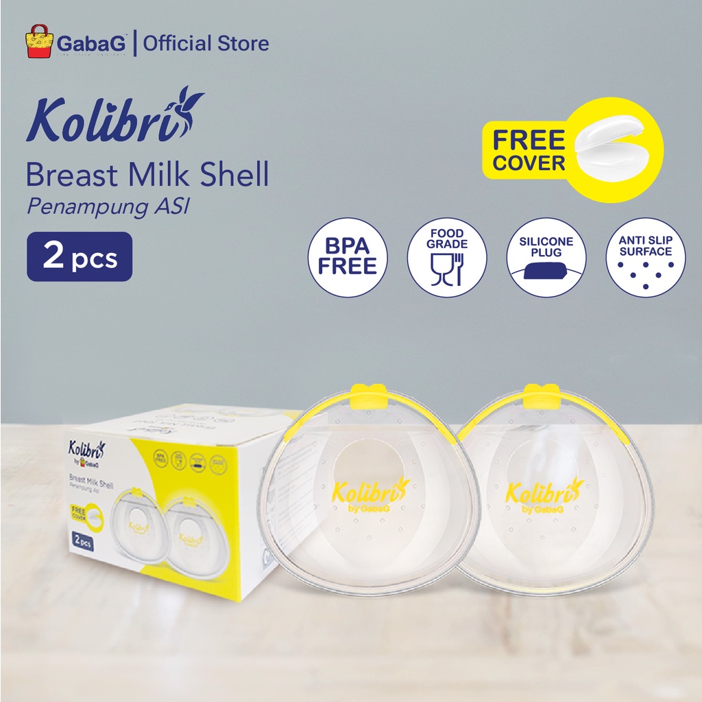 Gabag - Breastmilk Shells Isi 2 Pcs