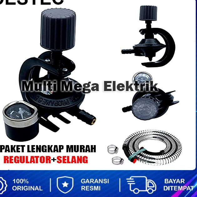 ✪ REGULATOR KOMPOR GAS / REGULATOR GAS / REGULATOR / SELANG REGULATOR KOMPOR GAS / REGULATOR DESTEC 