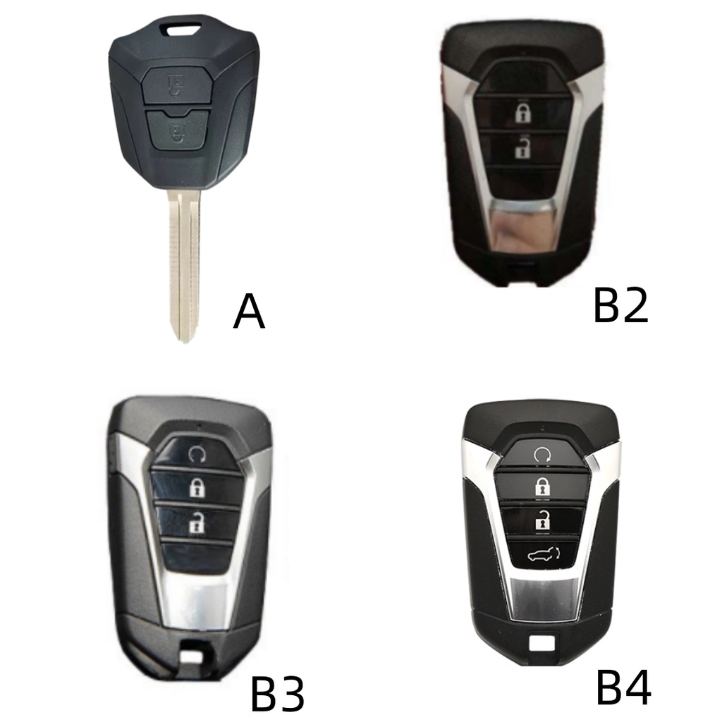 Isuzu D-max/MU-X/MU-7 key case Silikon Tempat Kunci remote