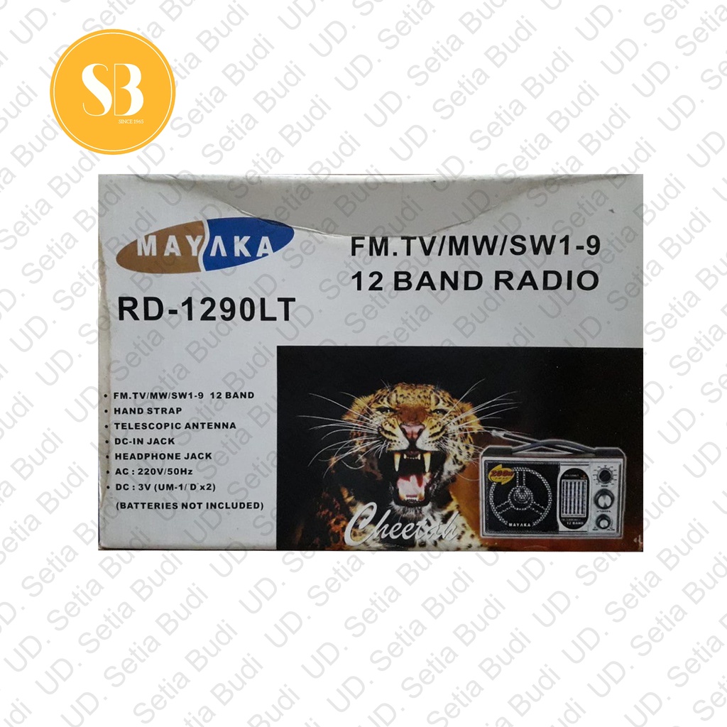 FM Radio Mayaka RD-1290LT Baru Gres