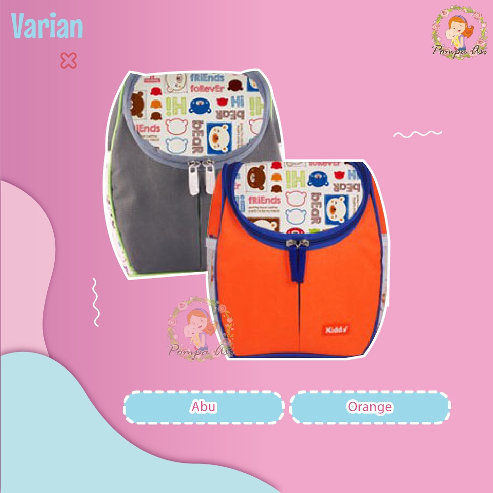 Cooler Bag Kiddy Tas Penyimpanan Asi Alat Menyusui Perlengkapan  Susu Bayi By Mallpompaasi