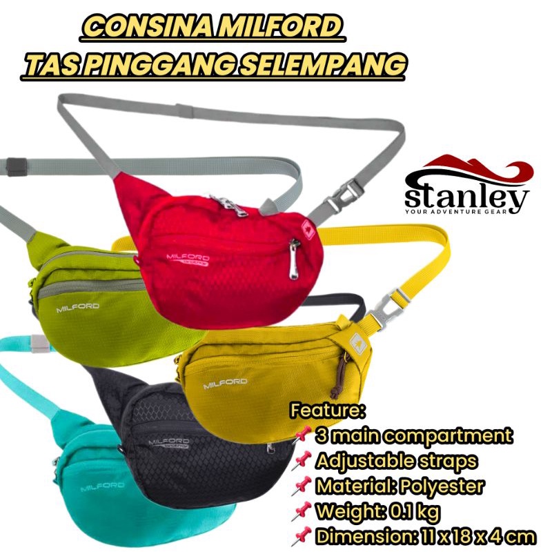 CONSINA MILFORD TAS PINGGANG SELEMPANG