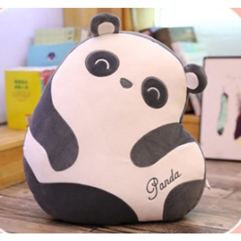 Bantal Mewah Panda Kawai 40cm Haus dan Lembut