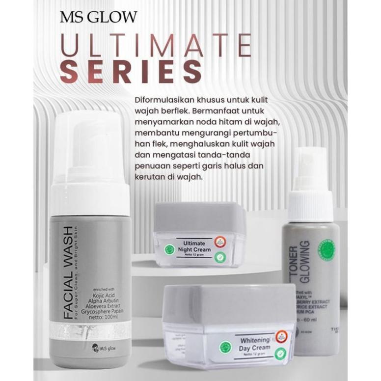Ms Glow Ultimate Series Untuk Flek Hitam & Anti Aging
