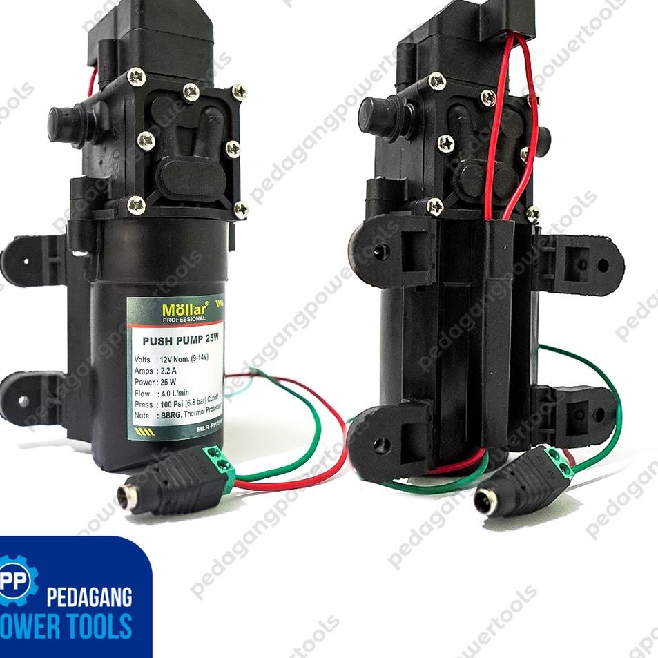 Segera Belanja POMPA DC 12V 100 PSI DINAMO SPRAYER ELEKTRIK AIR MINUM WATER PUMP