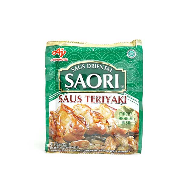 

SAORI SAUS TERIYAKI SACHET 22ML