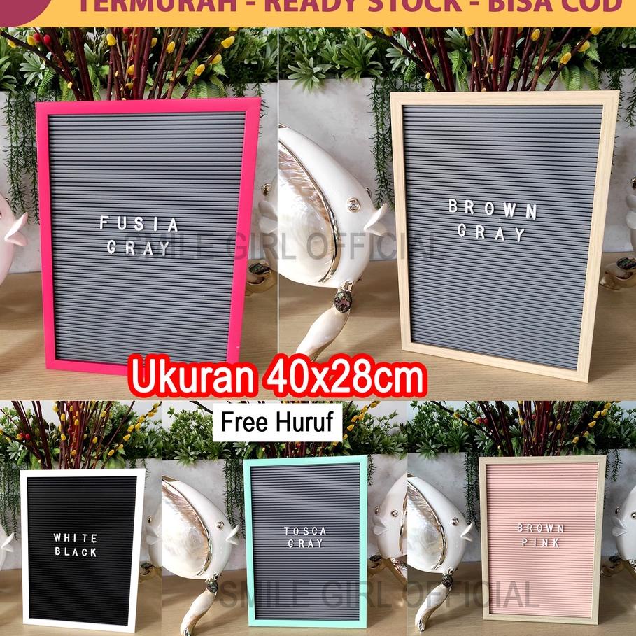 

Sale⚡️⚡️SMILE GIRL OFFICIAL | Grosir Murah - Papan Nama Bayi Size 40x28cm / Letter Board Kekinian Sudah Include Huruf