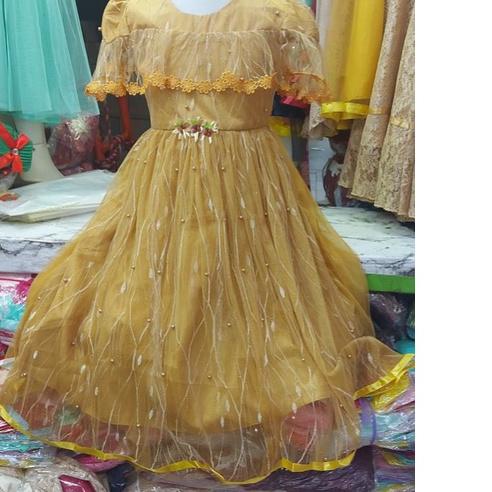 ✵ Gaun anak mutiara dpn blkg tile polos ♪