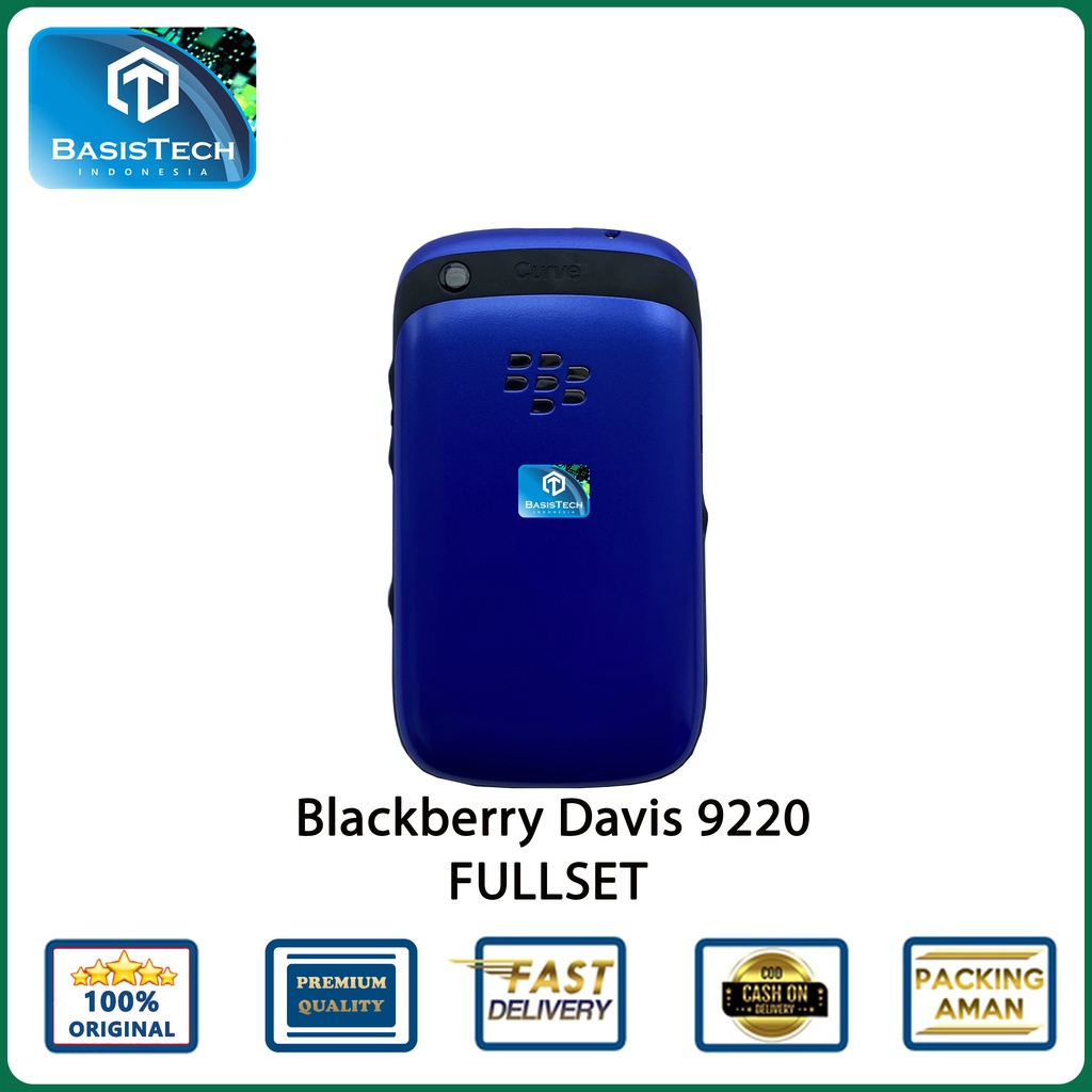 HOUSING CASING BLACKBERRY BB DAVIS 9220 FULLSET ORIGINAL QUALITY