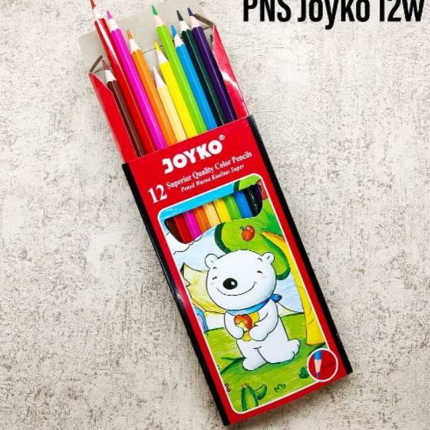 

P35 PENCIL WARNA / PENSIL WARNA JOYKO 12 WARNA PANJANG TOP PRODUCT ㄶ