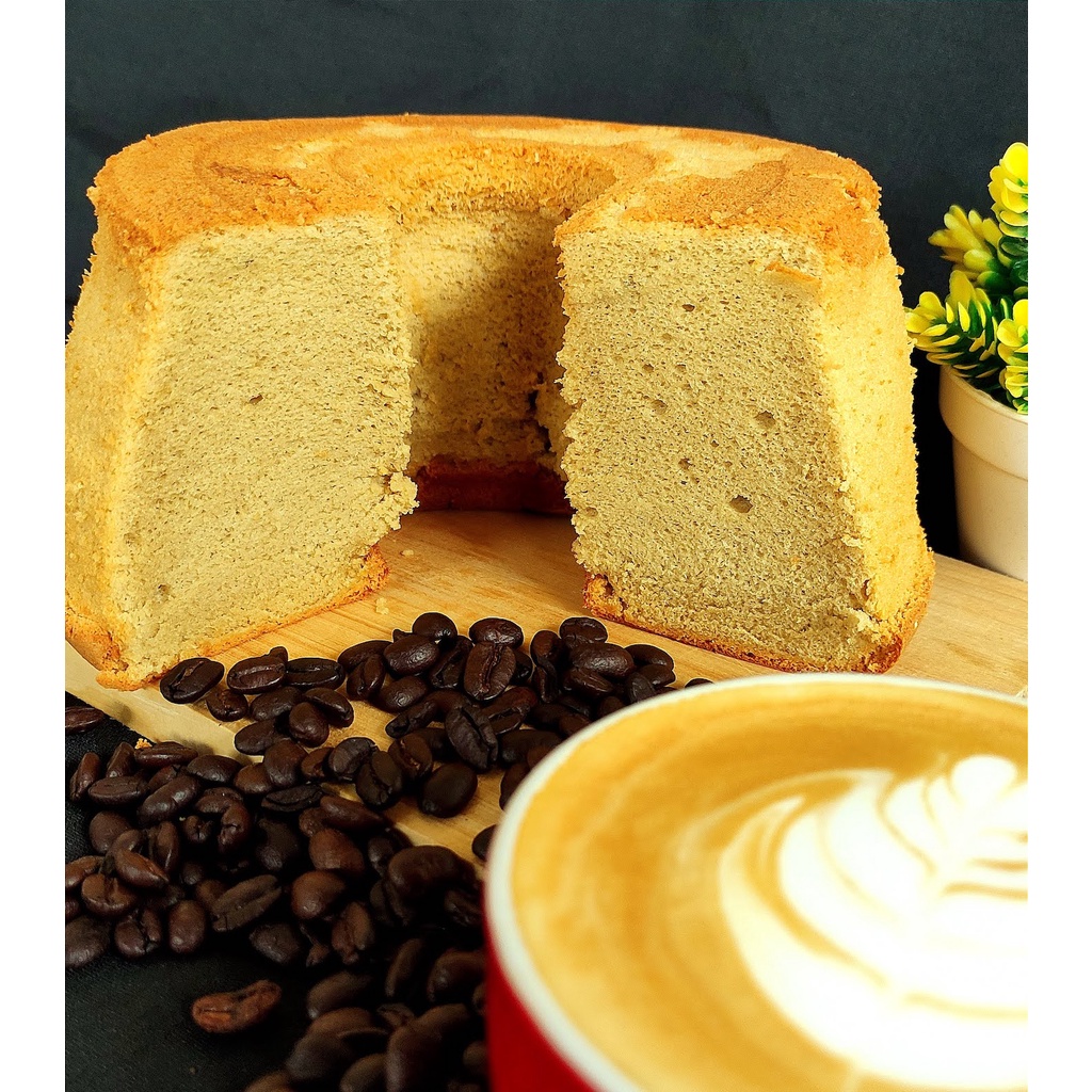 

Coffee Chiffon Cake - Kue Sifon Kopi