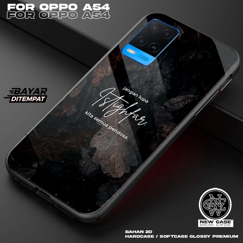 Case OPPO A54 - Casing OPPO A54 Terbaru 2023 Case lord case14 [ case QUOTES ] Silikon Hp Mewah - Kes