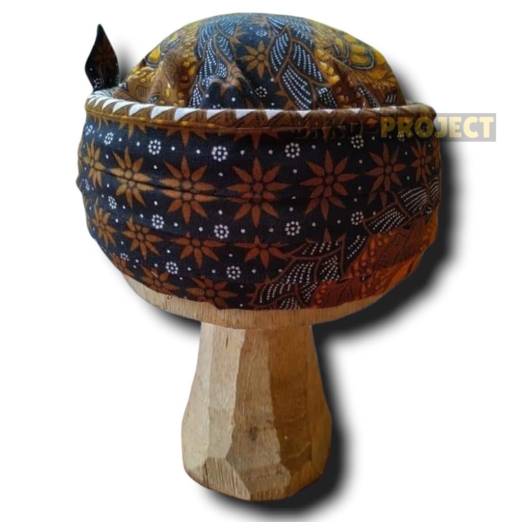 Iket Candra Sumirat ( instan ) iket Candra sumirat praktis motif tapak kebo - iket sinda  sorban Can