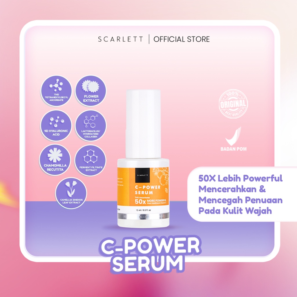 Scarlett Whitening C-Power Serum