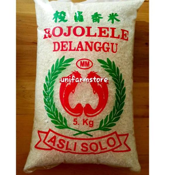 

Stok terbaru Beras Rojolele Delanggu 5KG