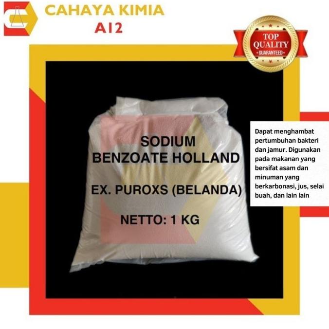 

Sodium Benzoat / Natrium Benzoat PuroxS Holland 1 Kg