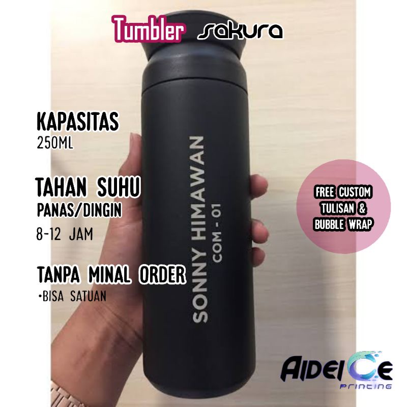 thumbler nama/gtafir free desain thumbler suhu botol minum