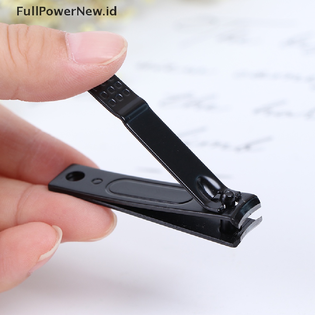 Power Profesional Hitam Stainless Steel TOE Nail Cutter Nails Trimmer Clipper Mesin ID