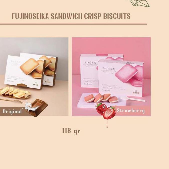 

Trend ♣ Fujinoseika Winter And The Snow Hokkaido Sandwich Crispy Biscuits++