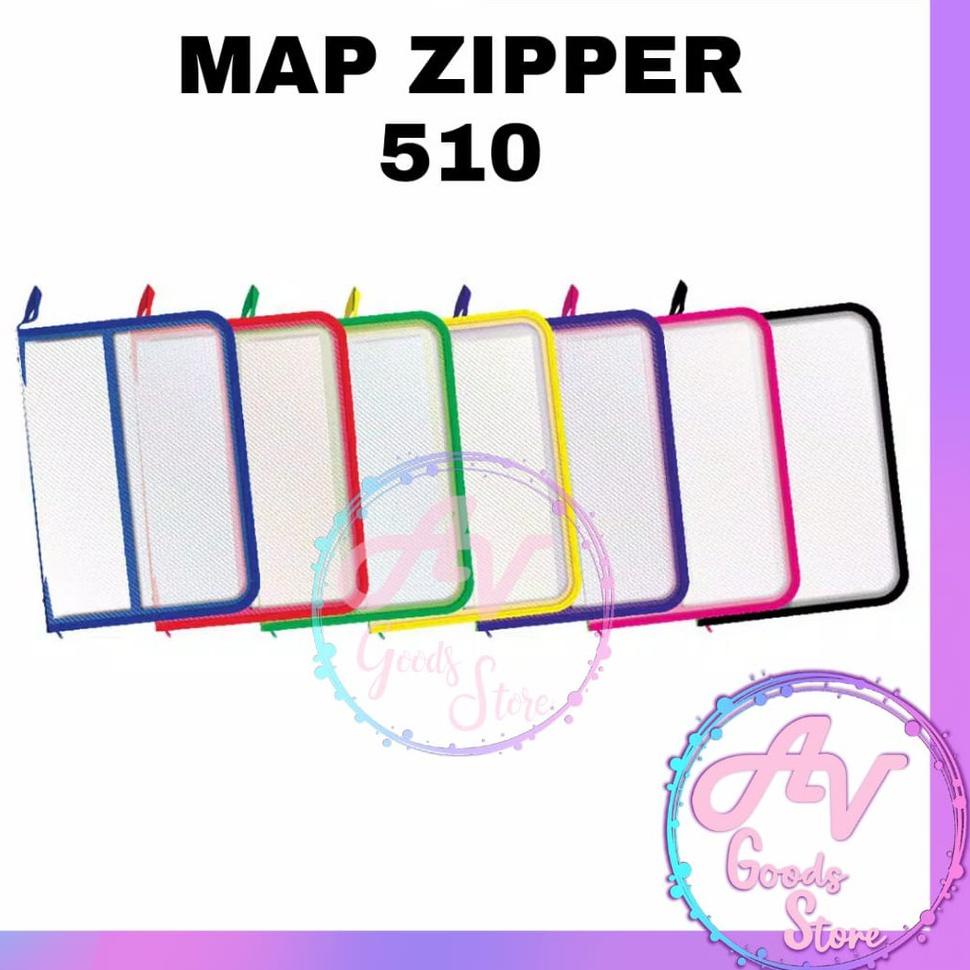 

J24 zipper bag / map resleting + jaring / map zipper jaring / map zipper resleting folio 510 BEST SELLER ㄳ