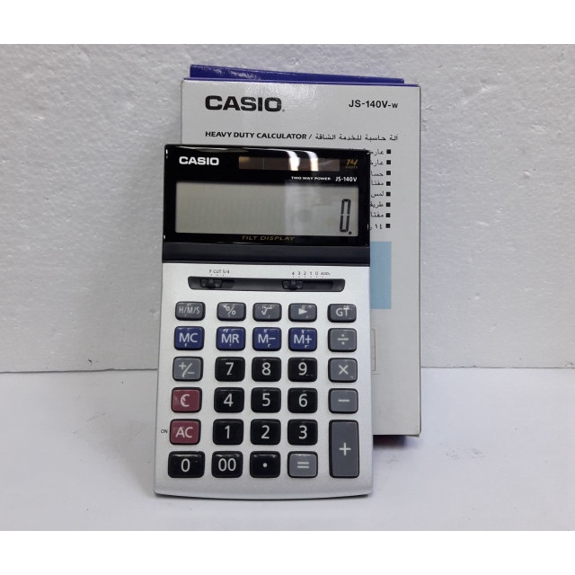 

CASIO CALCULATOR JS-140 V