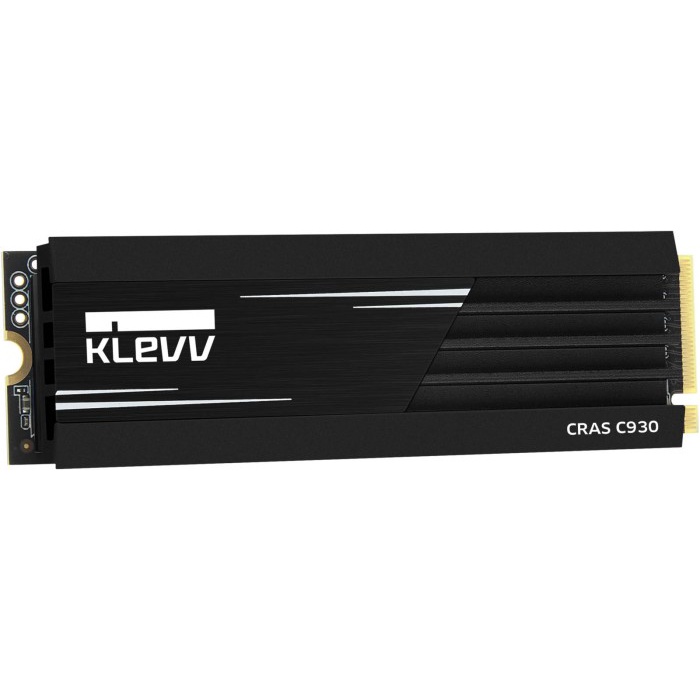 SSD KLEVV CRAS C930 1 TB, 2 TB M.2 NVME PCIe Gen4 x4 With HeadSink