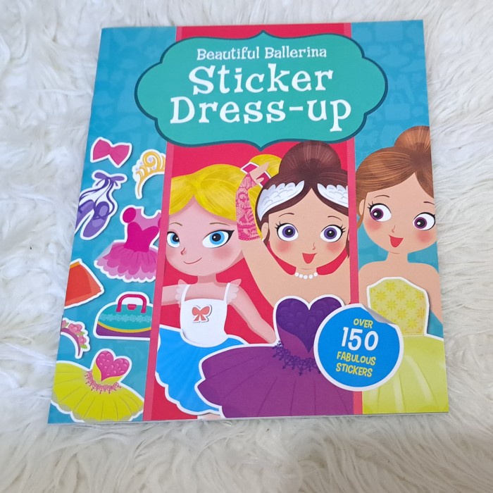 

Sticker Dress Up Beautiful Ballerina