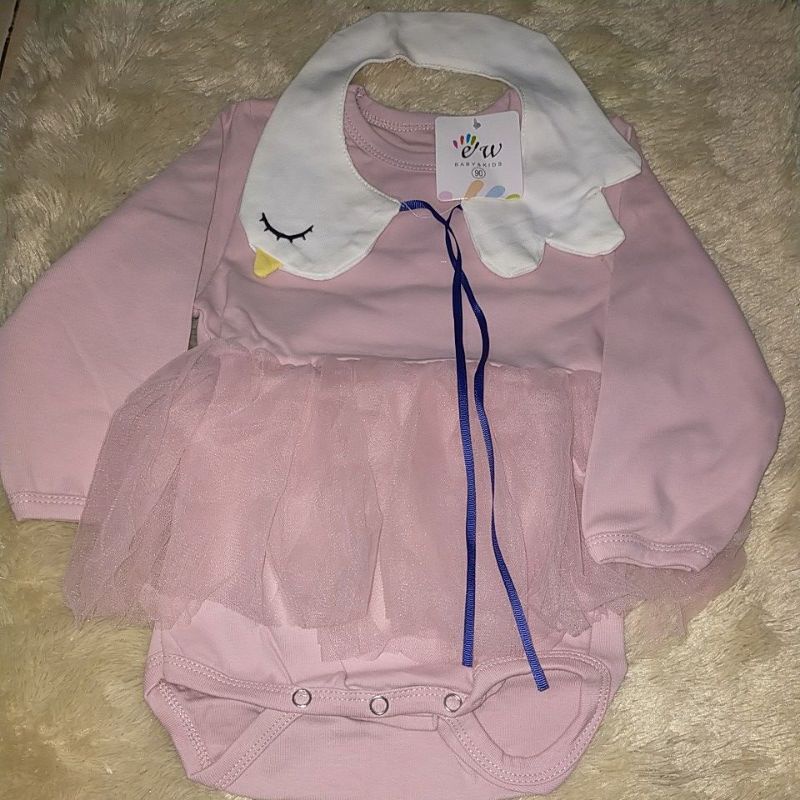baju lucu cantik bayi perempuan import premium