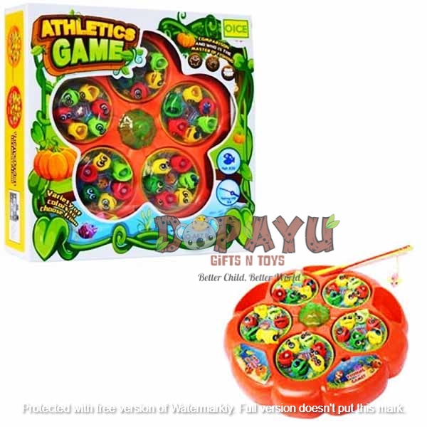 MAINAN PANCING IKAN ANAK FISHING GAME ATHLETICS JQ-A67B