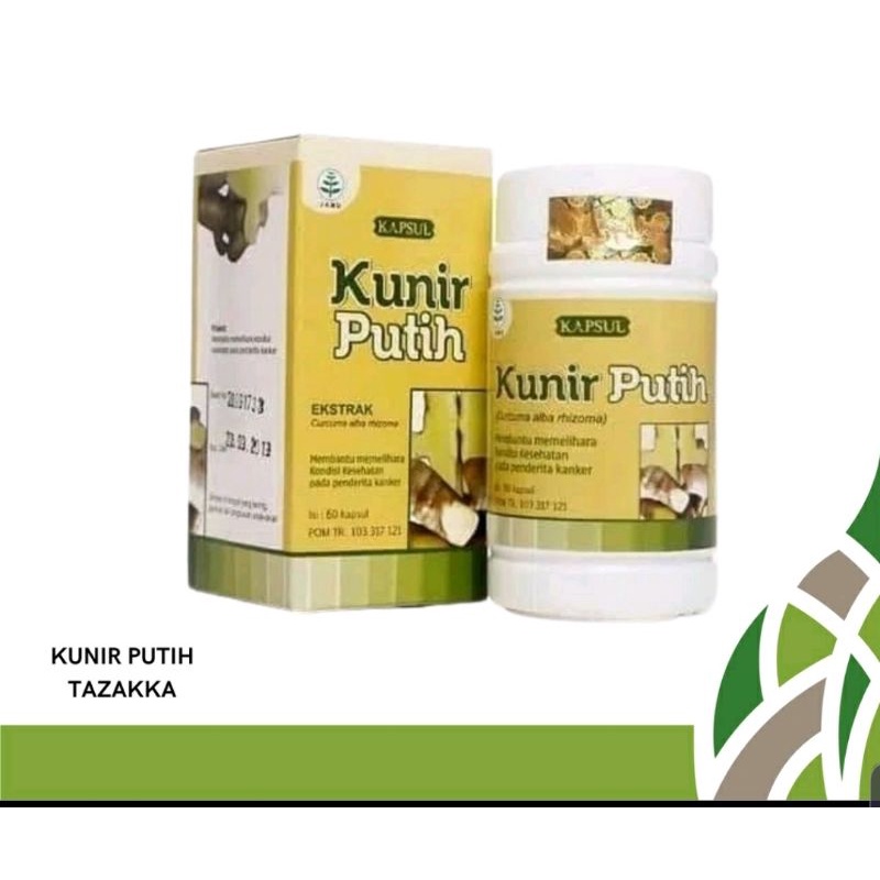 kapsul kunir putih