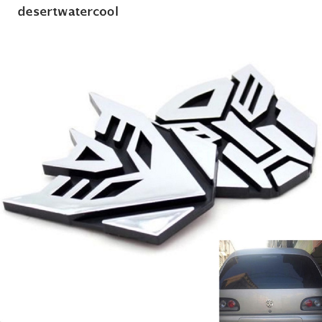 Deid 3D Logo Protector Autobot Transformers Emblem Badge Grafis Decal Stiker Mobil Martijn