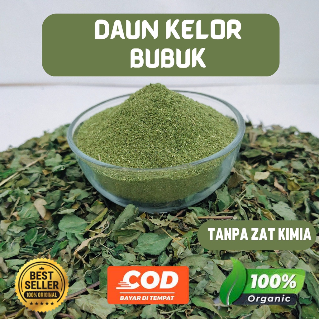 

Daun kelor bubuk alami