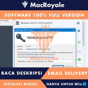 [Full Version] SQL Backup And FTP Professional Lifetime Garansi - Solusi cadangan dan transfer data SQL otomatis