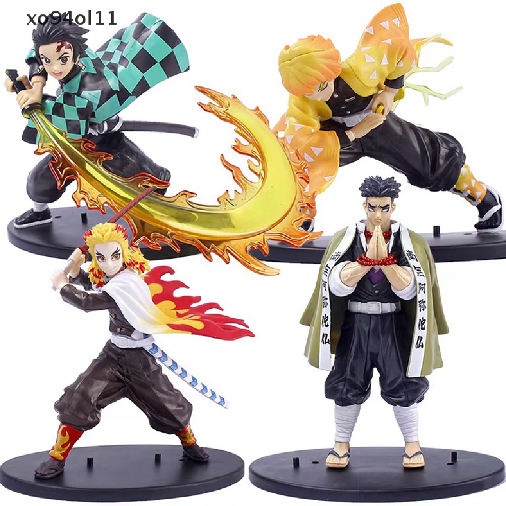 Xo 1Pc Patung Anime Demon Slayer Kimetsu no Yaiba PVC Action Figure Kamado Mainan OL