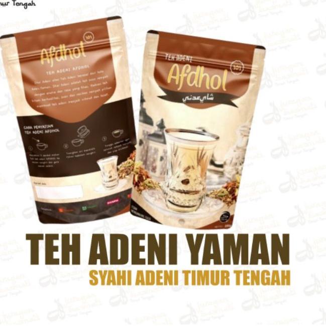 

➻ TEH ADENI YAMAN syahi adeni susu rempah timur tengah ✪